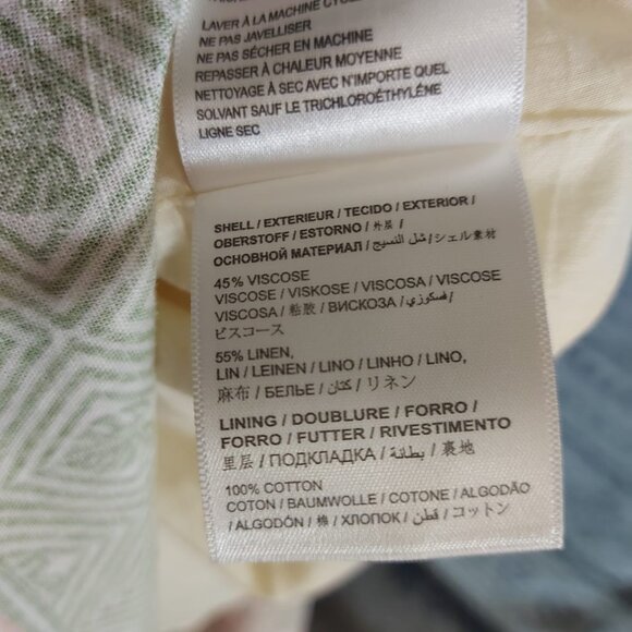 FARM rio maxi dress with cutouts and banana tree - like new - Picture 14 of 14